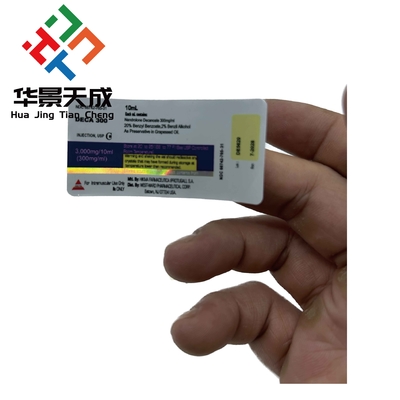 Supertest Anabole Steroïden Injectie Test 10 ml Vial Etiket